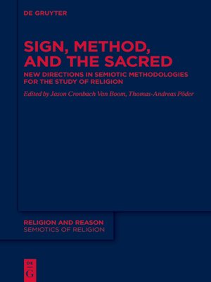 cover image of Sign, Method and the Sacred